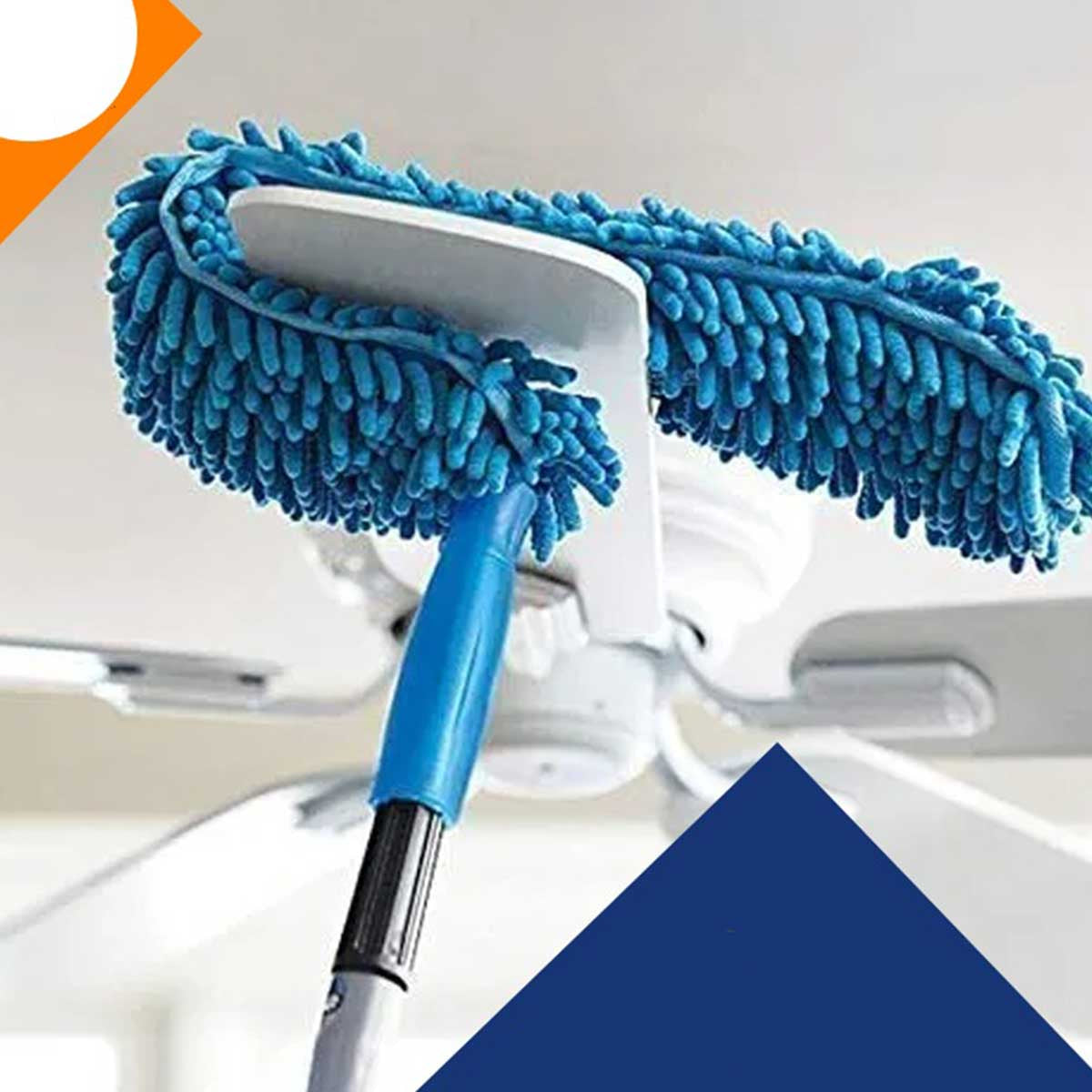 Flexible Microfiber Cleaning Duster with free Mop Holder