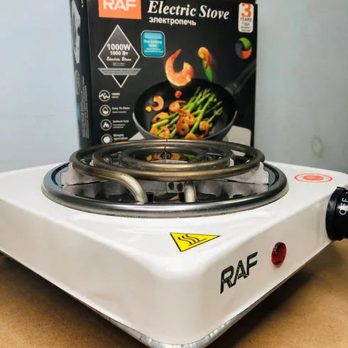 QuickHeat Portable Electric Stove - 1000W Hot Plate for Easy Cooking