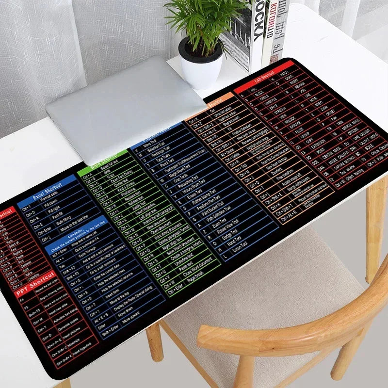 Shortcut Keys Keyboard & Mouse Pad