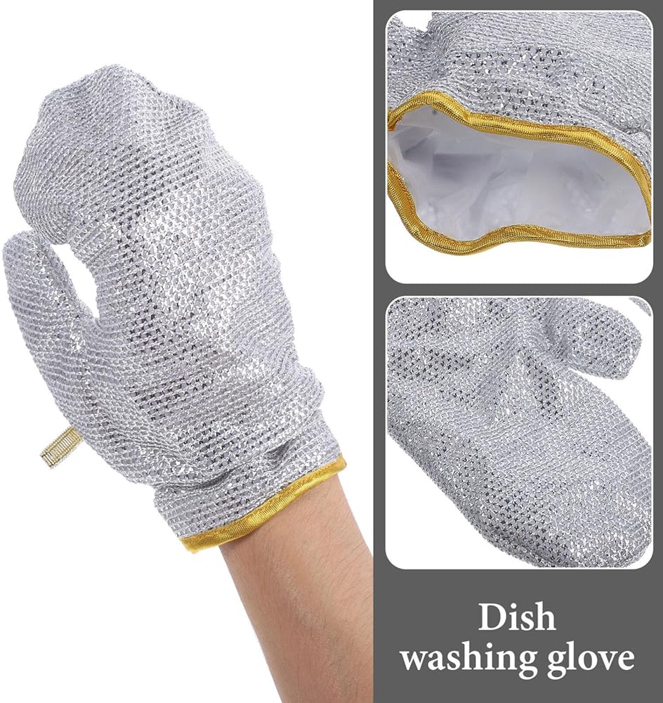 Wire dishwashing gloves kitchen multi-functional